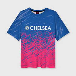 Женская футболка оверсайз Chelsea Челси