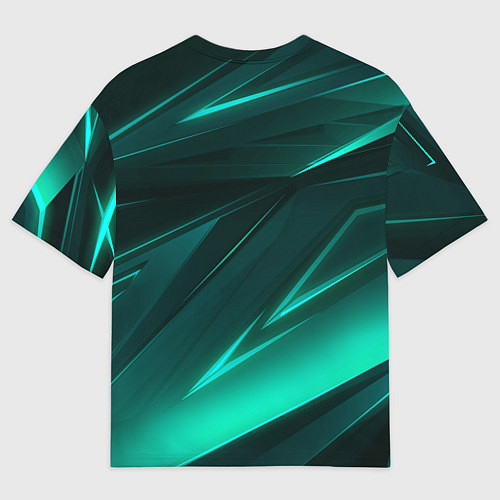 Женская футболка оверсайз Lexus / 3D-принт – фото 2