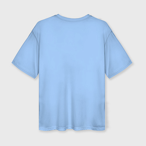 Женская футболка оверсайз Slime / 3D-принт – фото 2