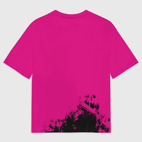 Женская футболка оверсайз Akudama Cutthroat / 3D-принт – фото 2