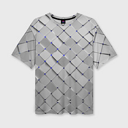 Футболка оверсайз женская Геометрия, цвет: 3D-принт