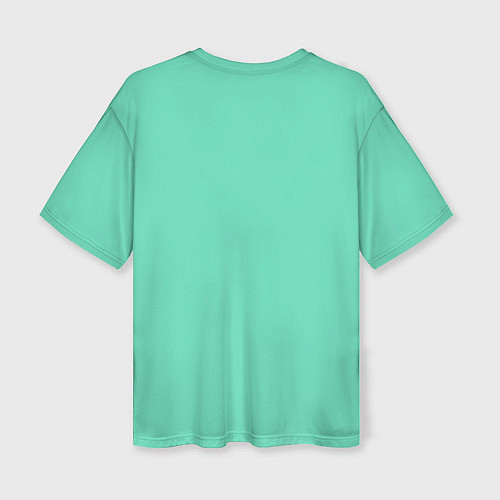 Женская футболка оверсайз Sucrose / 3D-принт – фото 2