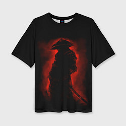 Женская футболка оверсайз Samurai