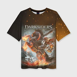 Женская футболка оверсайз Darksiders Z