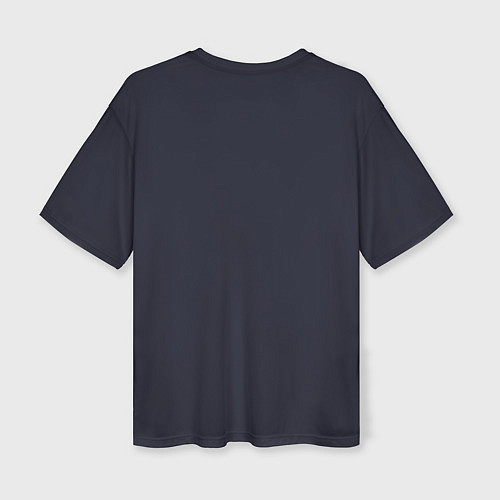 Женская футболка оверсайз Шото Тодороки силуэт / 3D-принт – фото 2