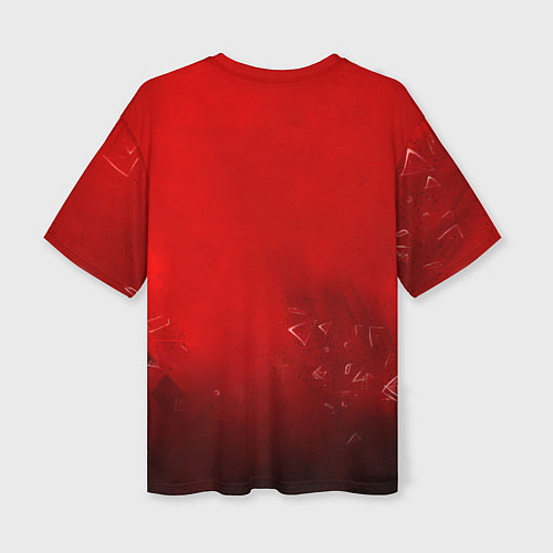 Женская футболка оверсайз КИБЕРПАНК 2077 / 3D-принт – фото 2