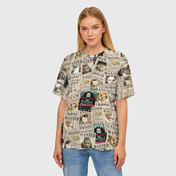 Футболка оверсайз женская Ван пис, цвет: 3D-принт — фото 2