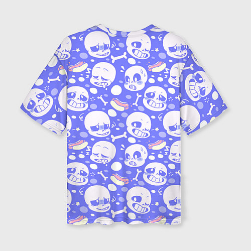 Женская футболка оверсайз Undertale / 3D-принт – фото 2
