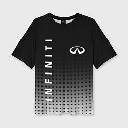 Женская футболка оверсайз Infiniti