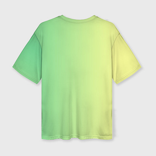 Женская футболка оверсайз Вкус и запах / 3D-принт – фото 2