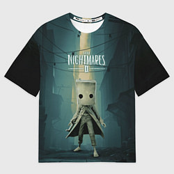 Футболка оверсайз женская Little Nightmares, цвет: 3D-принт