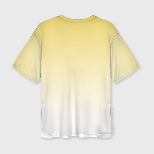 Женская футболка оверсайз Лабрадор ретривер пес / 3D-принт – фото 2