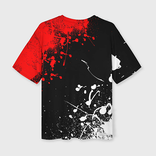 Женская футболка оверсайз Five Finger Death Punch 8 / 3D-принт – фото 2