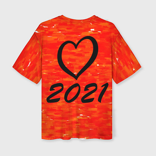 Женская футболка оверсайз Евровидение 2021 $ / 3D-принт – фото 2