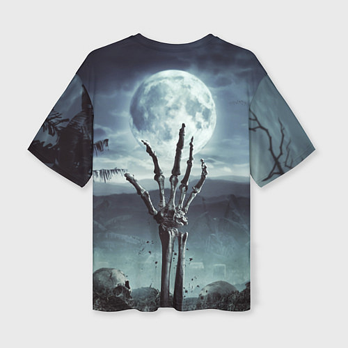 Женская футболка оверсайз CANNIBAL CORPSE / 3D-принт – фото 2