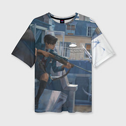 Футболка оверсайз женская Пятый снайпер, цвет: 3D-принт