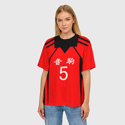 Футболка оверсайз женская НЕКОМА 5 NEKOMA, цвет: 3D-принт — фото 2