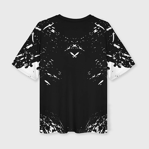 Женская футболка оверсайз BERSERK БЕРСЕРК / 3D-принт – фото 2