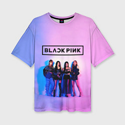 Женская футболка оверсайз BLACKPINK