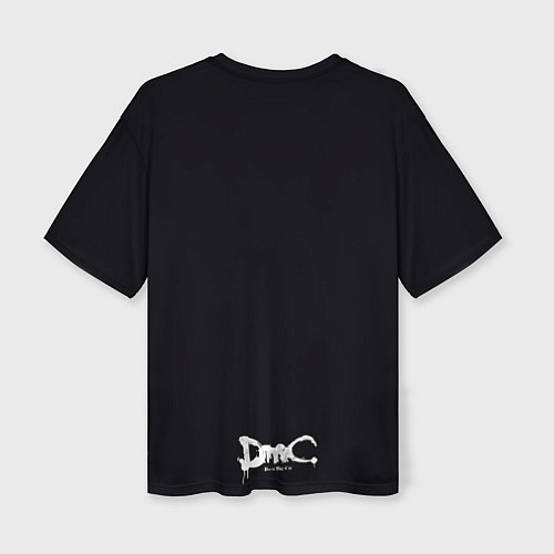 Женская футболка оверсайз Saint Dante / 3D-принт – фото 2