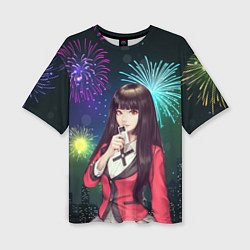 Женская футболка оверсайз Anime Girl