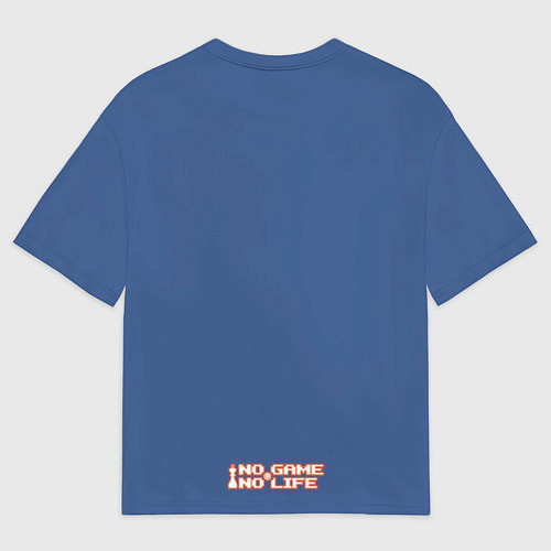 Женская футболка оверсайз Shiro princess / 3D-принт – фото 2