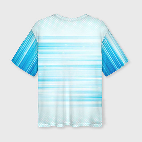 Женская футболка оверсайз Медузы / 3D-принт – фото 2