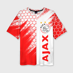 Женская футболка оверсайз FC AJAX AMSTERDAM ФК АЯКС