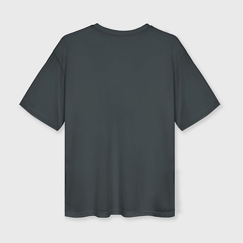 Женская футболка оверсайз Крадущаяся Элли / 3D-принт – фото 2