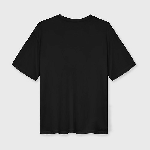 Женская футболка оверсайз 00:01 / 3D-принт – фото 2