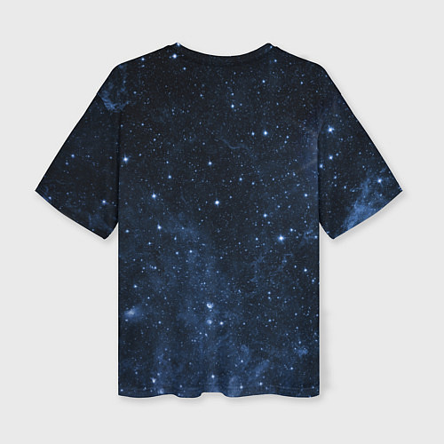 Женская футболка оверсайз Душа идущая в космос Soul space Z / 3D-принт – фото 2