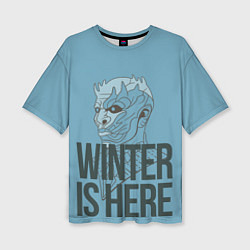 Женская футболка оверсайз GoT Winter is Here