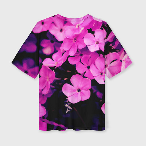 Женская футболка оверсайз Цветочный Альянс! / 3D-принт – фото 2
