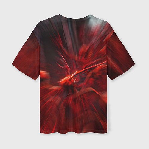 Женская футболка оверсайз Blood Cannibal Corpse Труп Каннибала Z / 3D-принт – фото 2