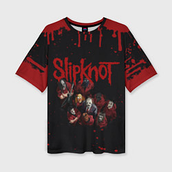 Футболка оверсайз женская SLIPKNOT СЛИПКНОТ Z, цвет: 3D-принт