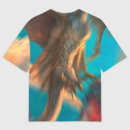 Женская футболка оверсайз Ark Survival АРК СУРВИВАЛ Z / 3D-принт – фото 2