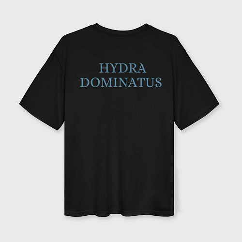 Женская футболка оверсайз Hydra dominatus / 3D-принт – фото 2