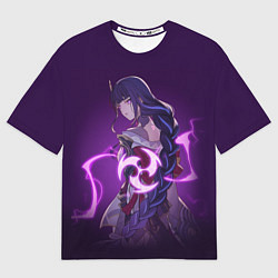 Женская футболка оверсайз БААЛ BAAL ГЕНШИН