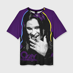 Женская футболка оверсайз Ozzy Osbourne, Оззи Осборн