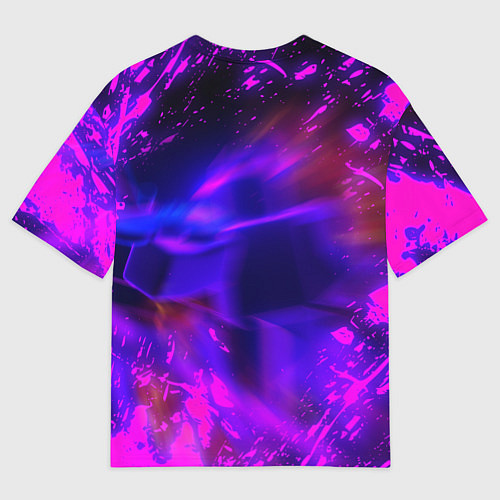 Женская футболка оверсайз MUSIC ROBLOX РОБЛОКС Z / 3D-принт – фото 2