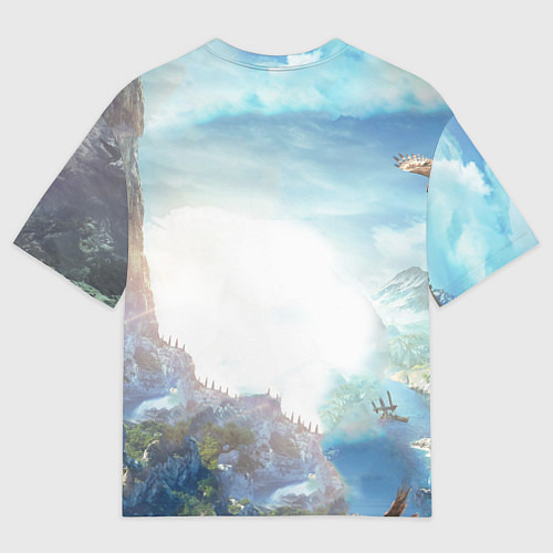 Женская футболка оверсайз Воинственная Кассандра / 3D-принт – фото 2