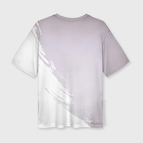 Женская футболка оверсайз Царь единорогов / 3D-принт – фото 2