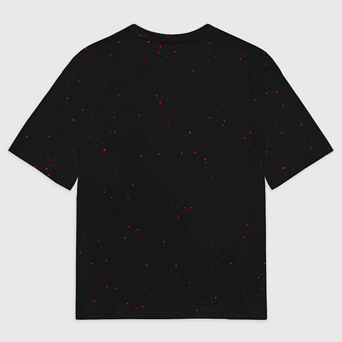 Женская футболка оверсайз Игра в кальмара: Команда / 3D-принт – фото 2