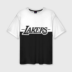 Футболка оверсайз женская Kobe Bryant - Los Angeles Lakers, цвет: 3D-принт