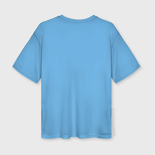 Женская футболка оверсайз Huggy Waggy smile / 3D-принт – фото 2
