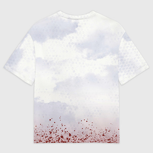 Женская футболка оверсайз Пожиратели миров до Ереси цвет легиона / 3D-принт – фото 2