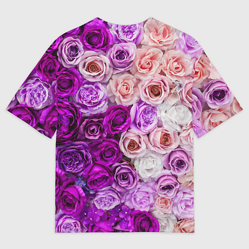 Женская футболка оверсайз Лучшая и восхитительная мама / 3D-принт – фото 2