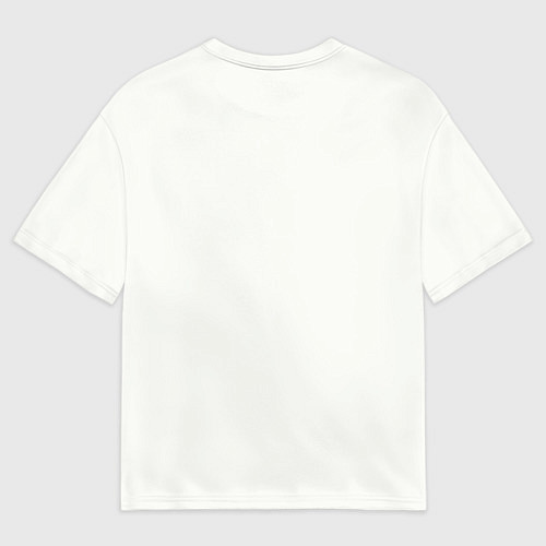 Женская футболка оверсайз Poppy Playtime: Huggy Wuggy / 3D-принт – фото 2