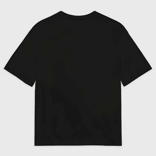 Женская футболка оверсайз Стильный Майки идет тосва / 3D-принт – фото 2