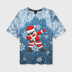 Женская футболка оверсайз DAB SANTA WINTER